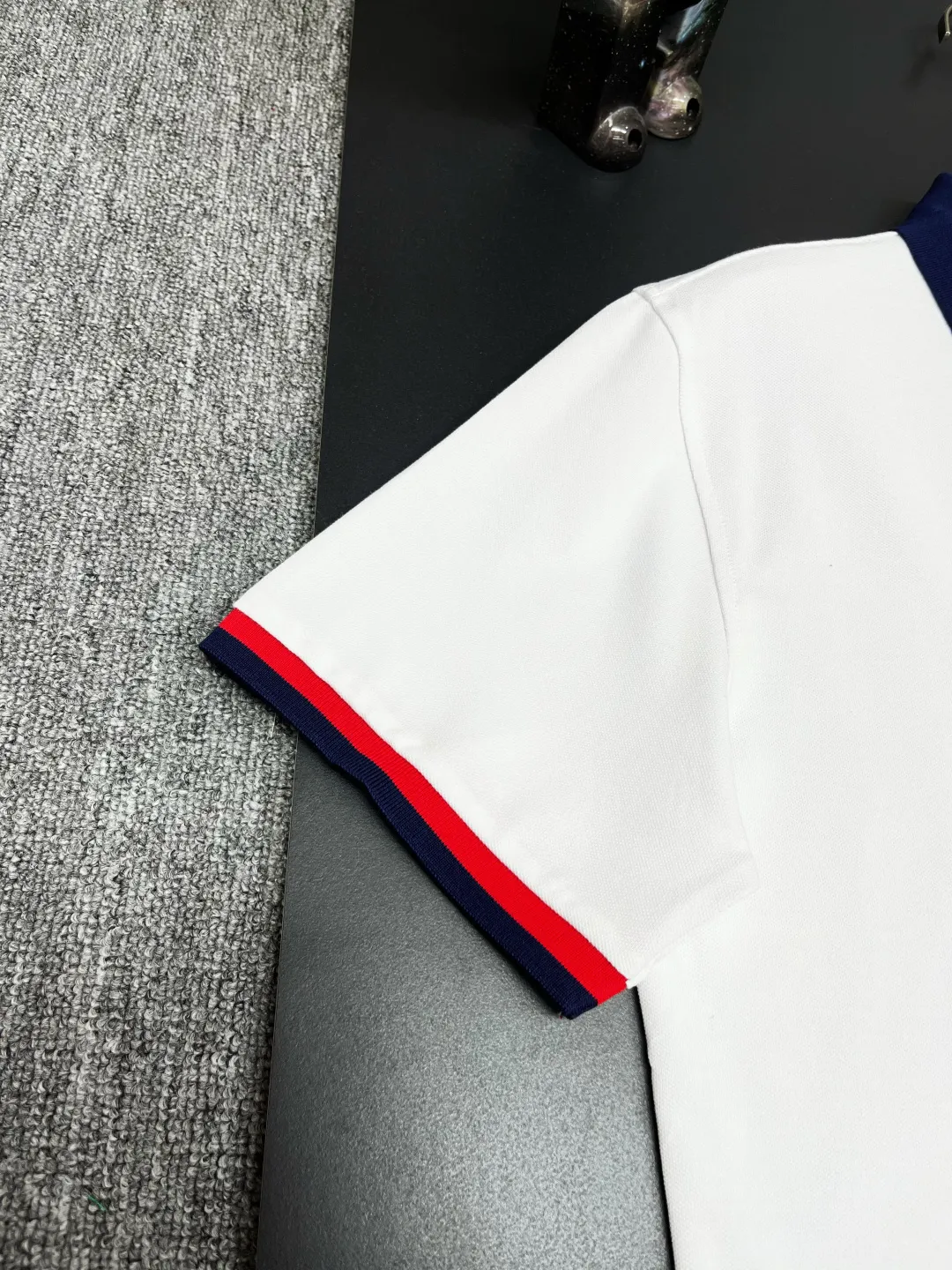 TOMMY New Arrival Polo Same Style 210 ， Factory New Arrival Versatile : Royal Blue White Red Size：M-3XL